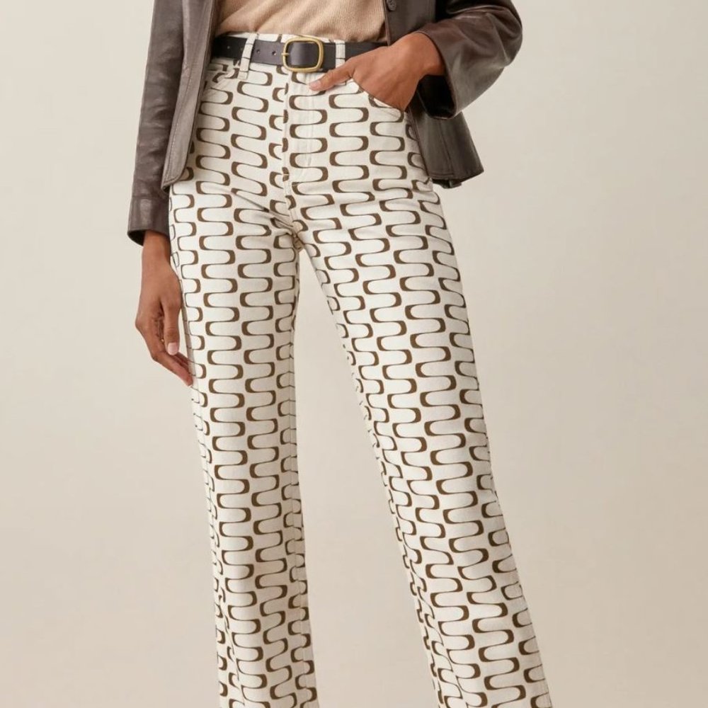 Reformation Mod High Rise Straight Jeans - Size 31